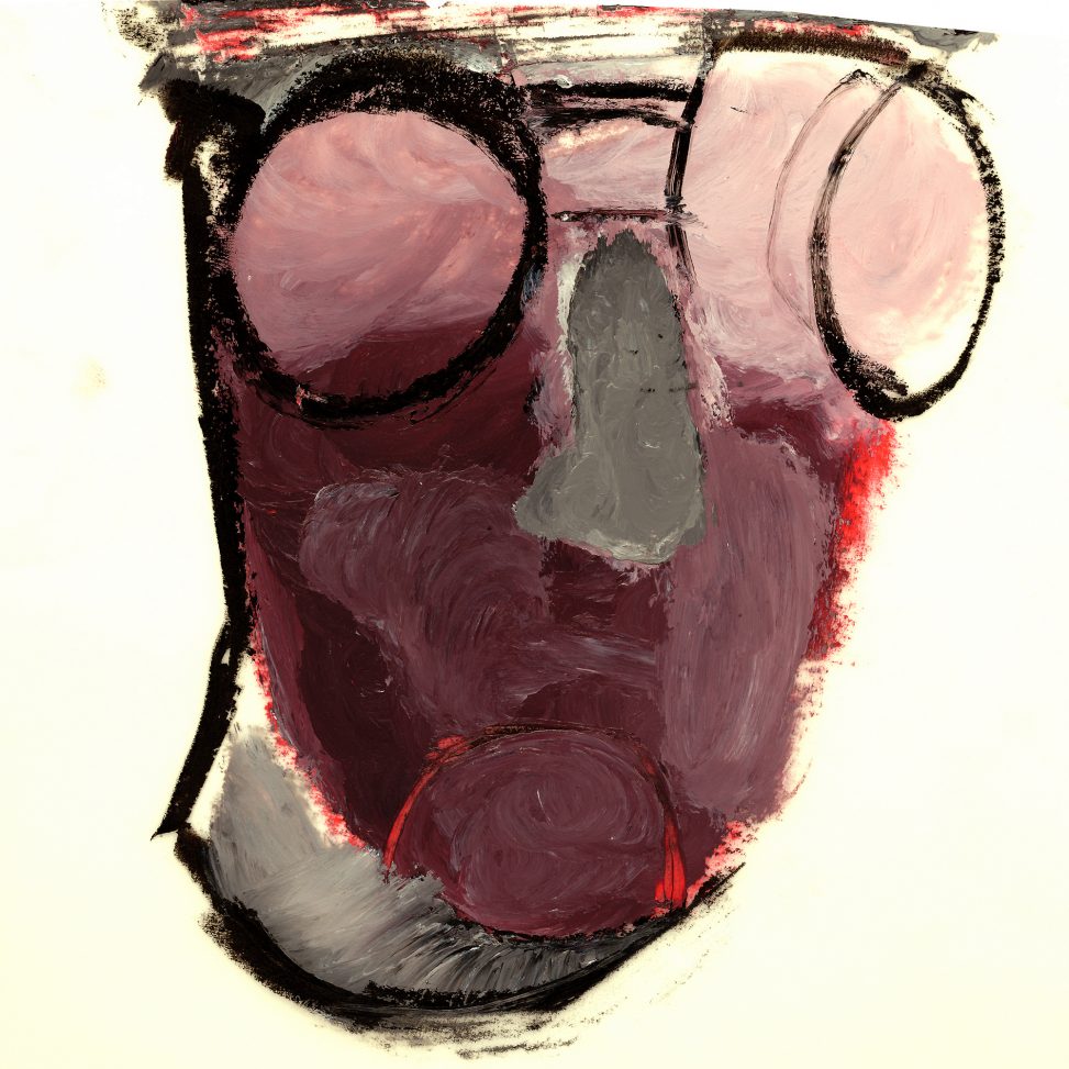 Roberto Cuoghi - Il Coccodeista (self-portrait with Pechan prisms)