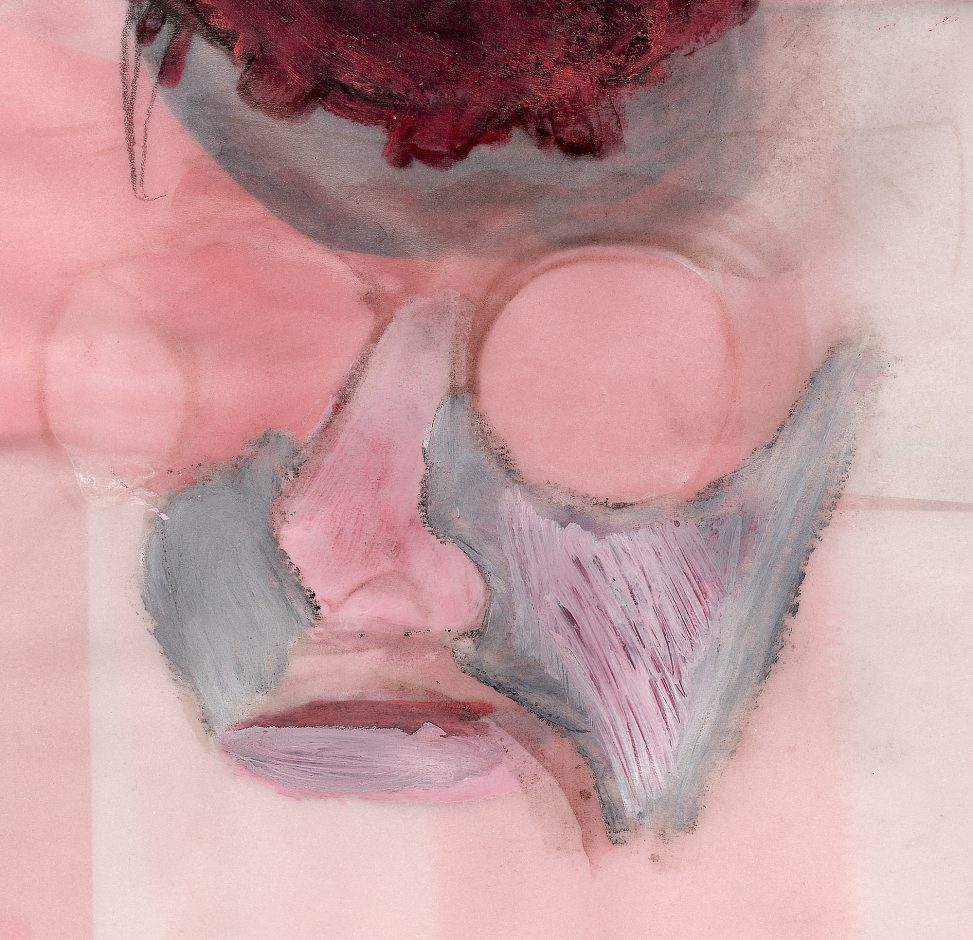 Roberto Cuoghi - Il Coccodeista (self-portrait with Pechan prisms)